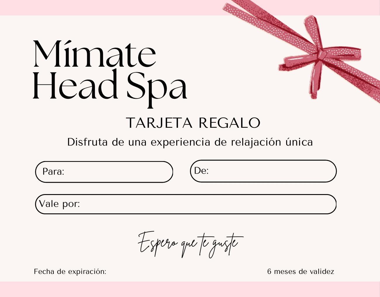Tarjeta regalo delantera